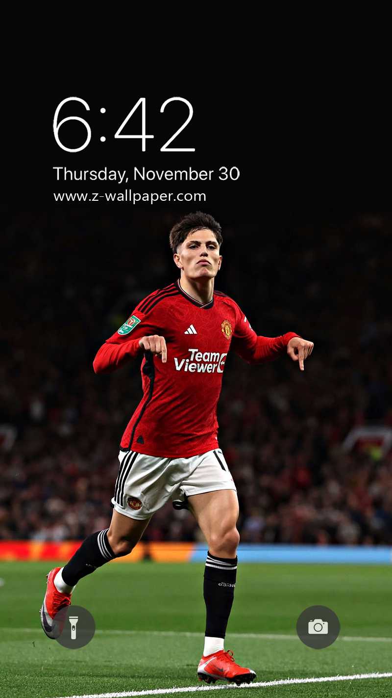 Alejandro Garnacho Mobile Phone Wallpapers · Free Download | Z-Wallpaper