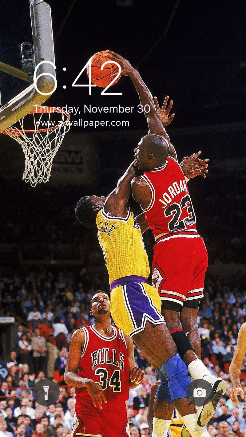 NBA Michael Jordan Mobile Phone Wallpapers 01 ZWallpaper