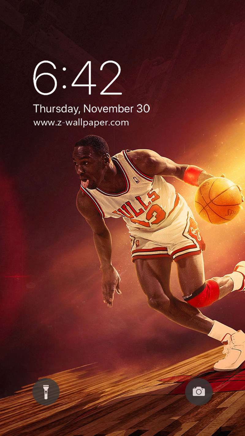 Download Michael Jordan, a Legendary Basketball Icon Wallpaper